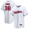 Custom #38 White CLE Baseball Shirt Top