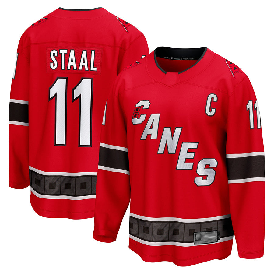 Custom #11 Red CAR Hockey Shirt Top