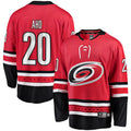 Custom #20 Red CAR Hockey Shirt Top