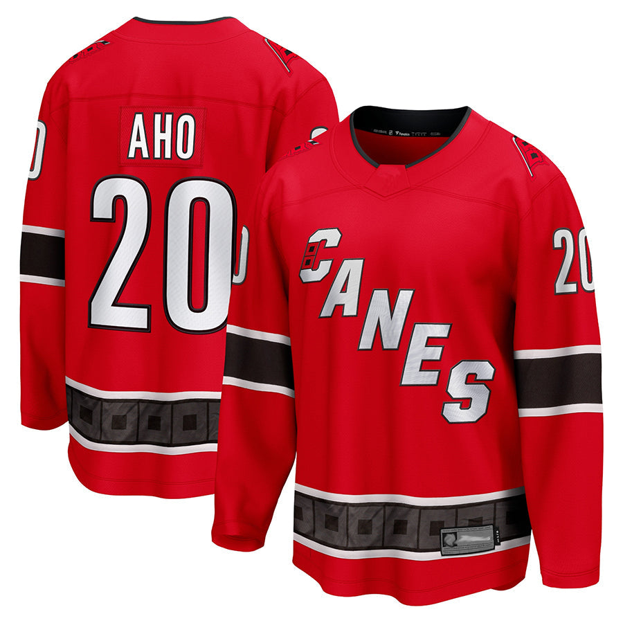 Custom #20 Red CAR Hockey Shirt Top