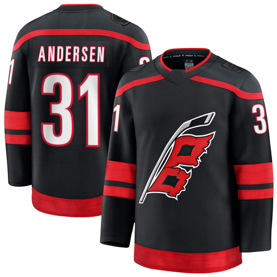 Custom #31 Black CAR Hockey Shirt Top