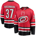 Custom #37 Red CAR Hockey Shirt Top