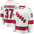 Custom #37 White CAR Hockey Shirt Top