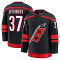 Custom #37 Black CAR Hockey Shirt Top