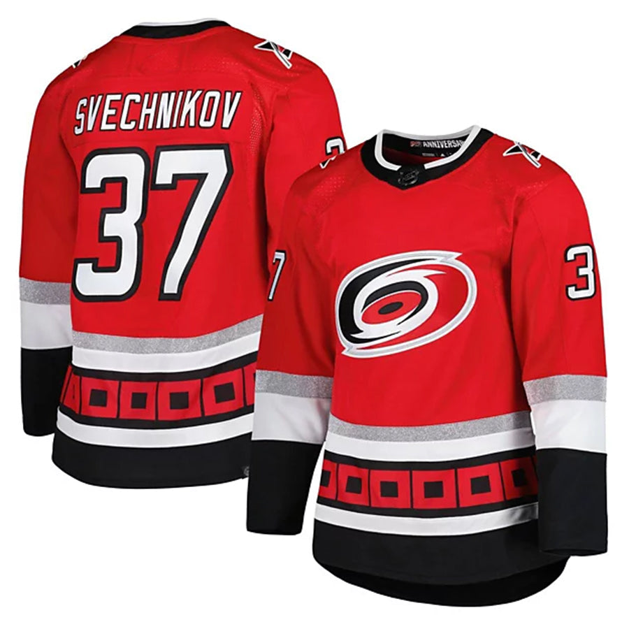 Custom #37 Red CAR Hockey Shirt Top