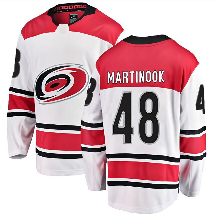 Custom #48 White CAR Hockey Shirt Top