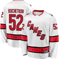Custom #52 White CAR Hockey Shirt Top