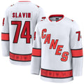 Custom #74 White CAR Hockey Shirt Top