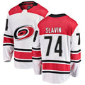 Custom #74 White CAR Hockey Shirt Top