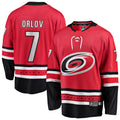 Custom #7 Red CAR Hockey Shirt Top