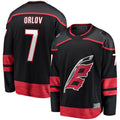 Custom #7 Black CAR Hockey Shirt Top