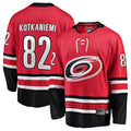 Custom #82 Red CAR Hockey Shirt Top