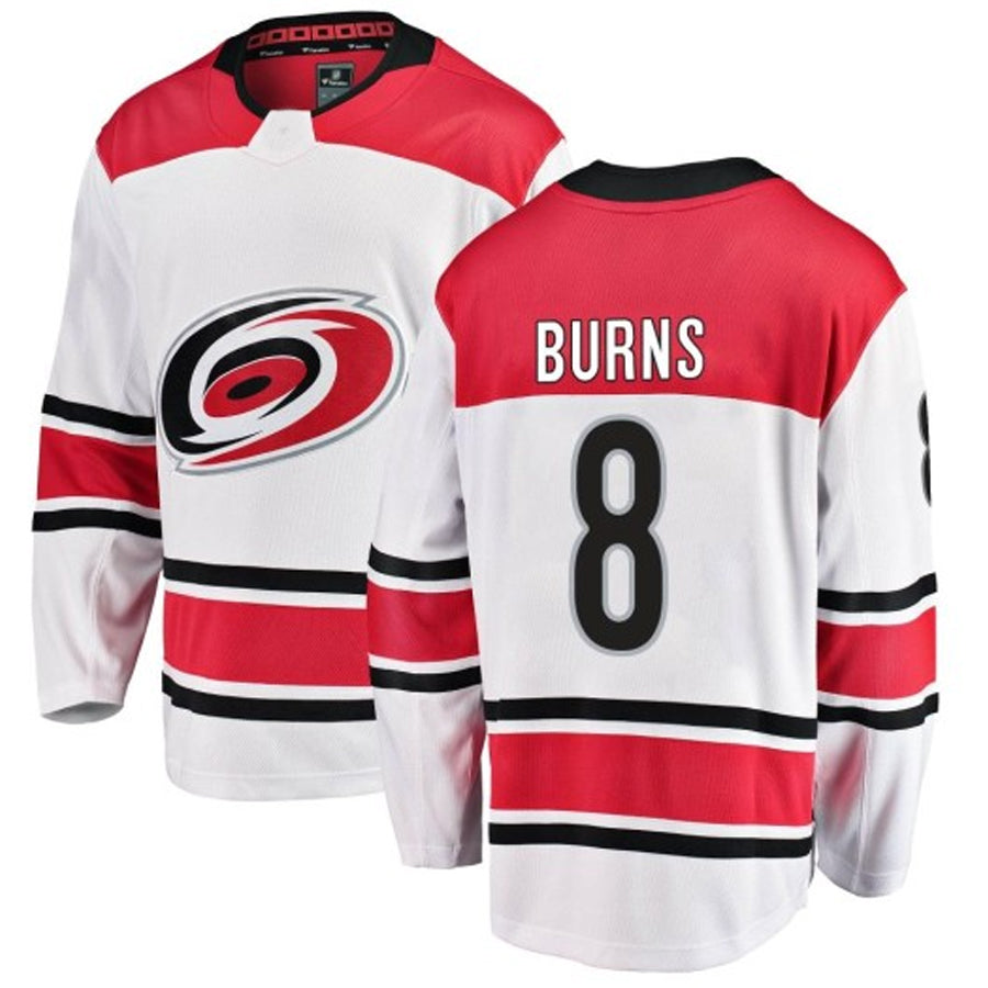 Custom #8 White CAR Hockey Shirt Top