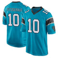 Custom #10 Blue CAR Football Shirt Top