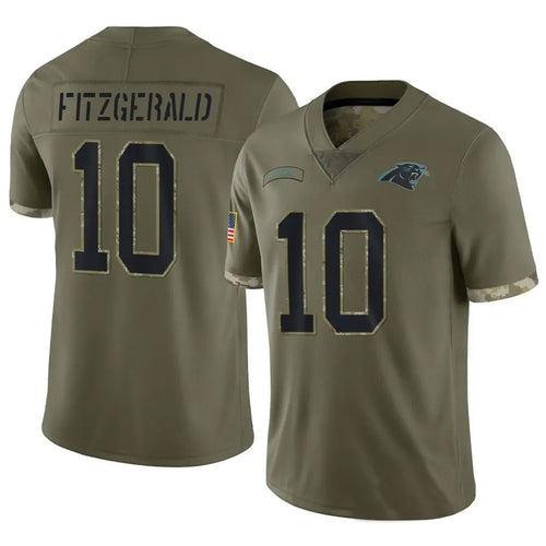 Custom #10 Olive CAR Football Shirt Top