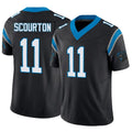 Custom #11 Black CAR Football Shirt Top