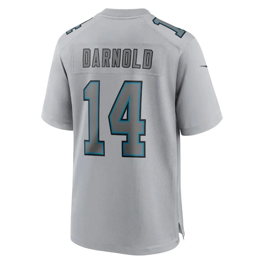 Custom #14 Gray CAR Football Shirt Top