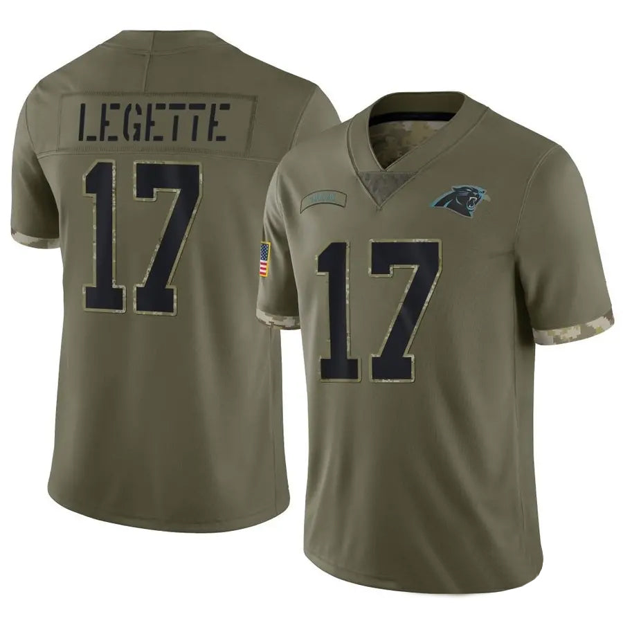 Custom #17 Olive CAR Football Shirt Top