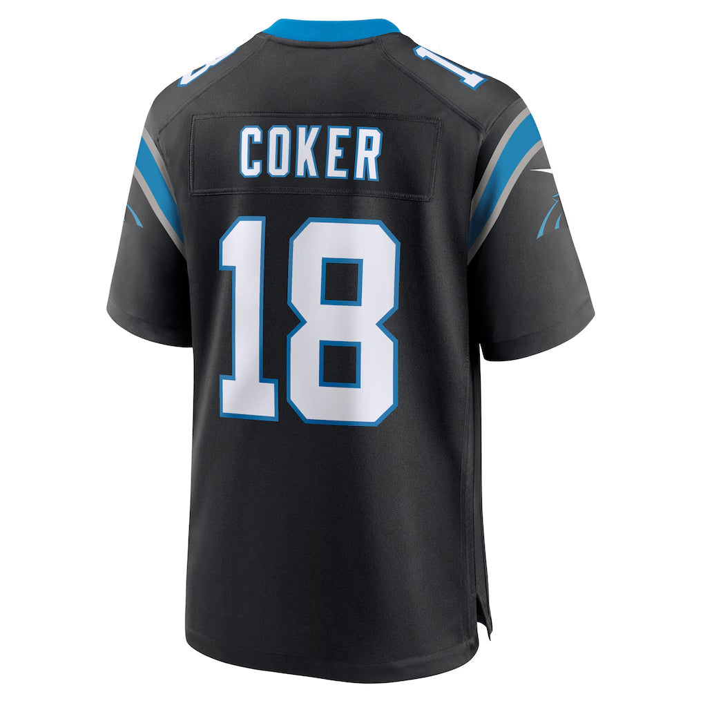 Custom #18 Black CAR Football Shirt Top