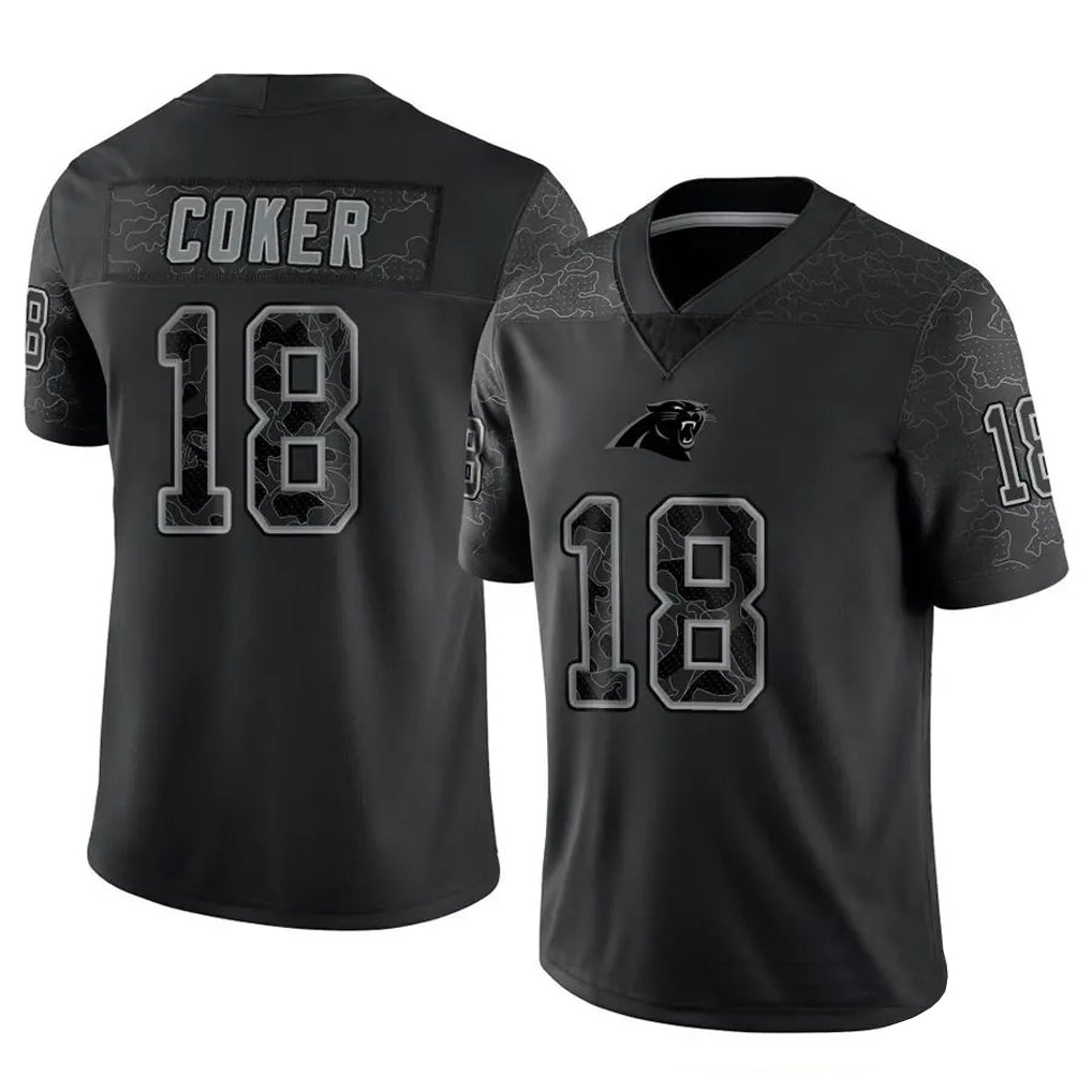 Custom #18 Black CAR Football Shirt Top