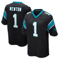 Custom #1 Black CAR Football Shirt Top