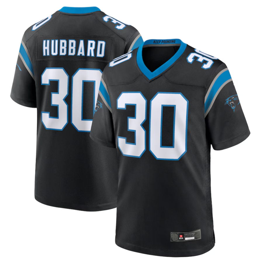 Custom #30 Black CAR Football Shirt Top