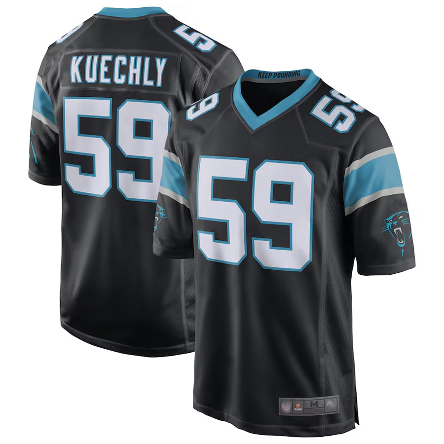 Custom #59 Black CAR Football Shirt Top