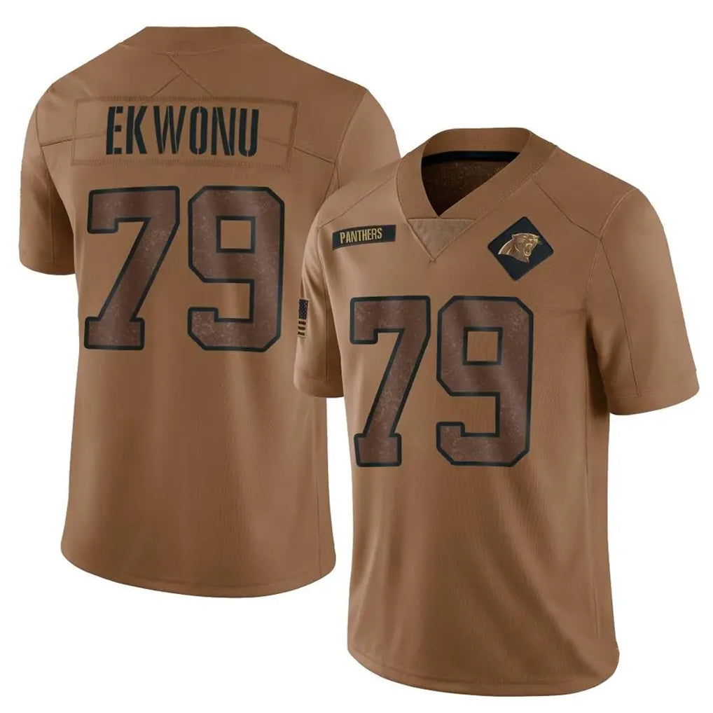 Custom #79 Brown CAR Football Shirt Top