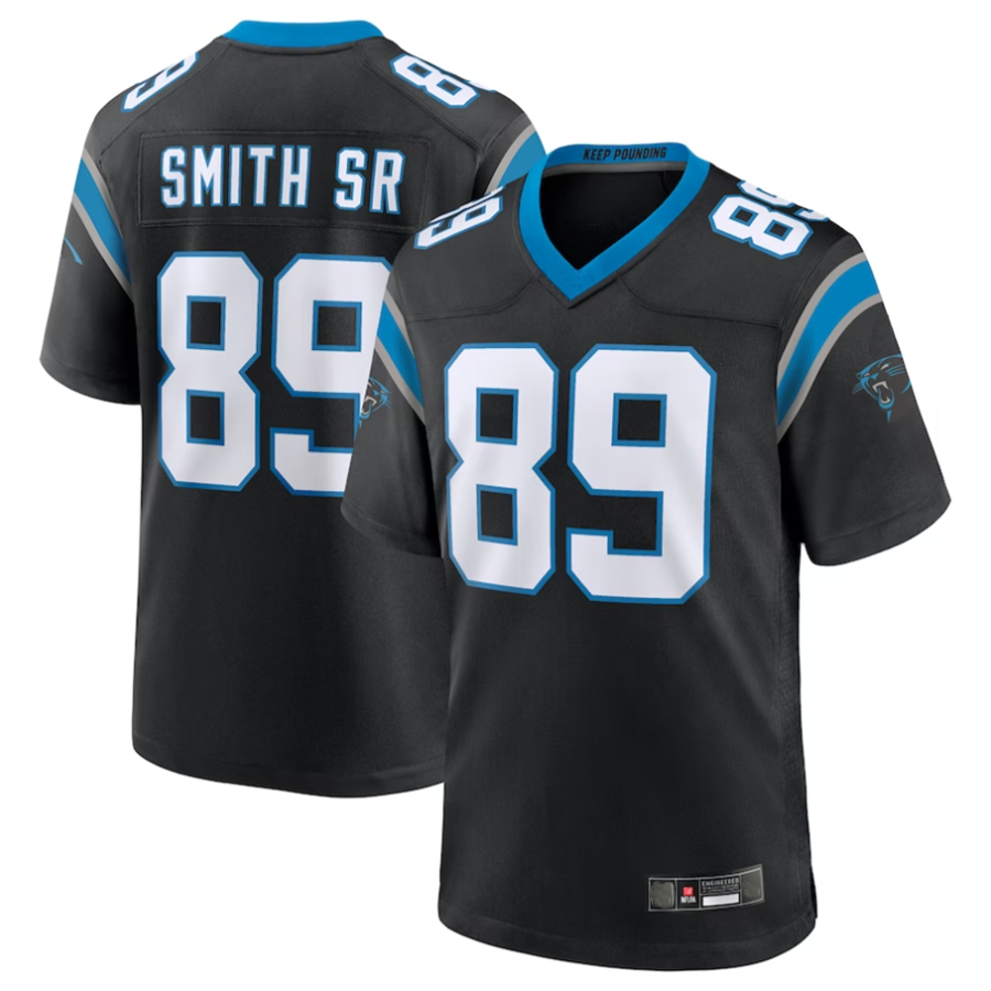 Custom #89 Black CAR Football Shirt Top