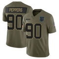 Custom #90 Olive CAR Football Shirt Top