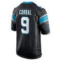 Custom #9 Black 2022 CAR Football Shirt Top