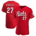 Custom #27 Red CIN Baseball Shirt Top