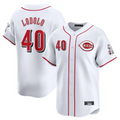 Custom #40 White CIN Baseball Shirt Top