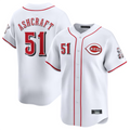 Custom #51 White CIN Baseball Shirt Top