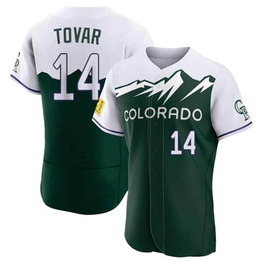 Custom #14 COL Baseball Shirt Top