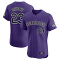 Custom #23 Purple COL Baseball Shirt Top