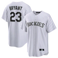 Custom #23 White COL Baseball Shirt Top