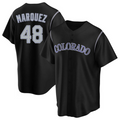 Custom #48 Black COL Baseball Shirt Top