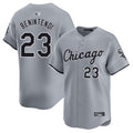 Custom #23 Gray CWS Baseball Shirt Top