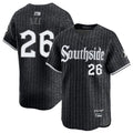 Custom #26 Black City Connect CWS Baseball Shirt Top
