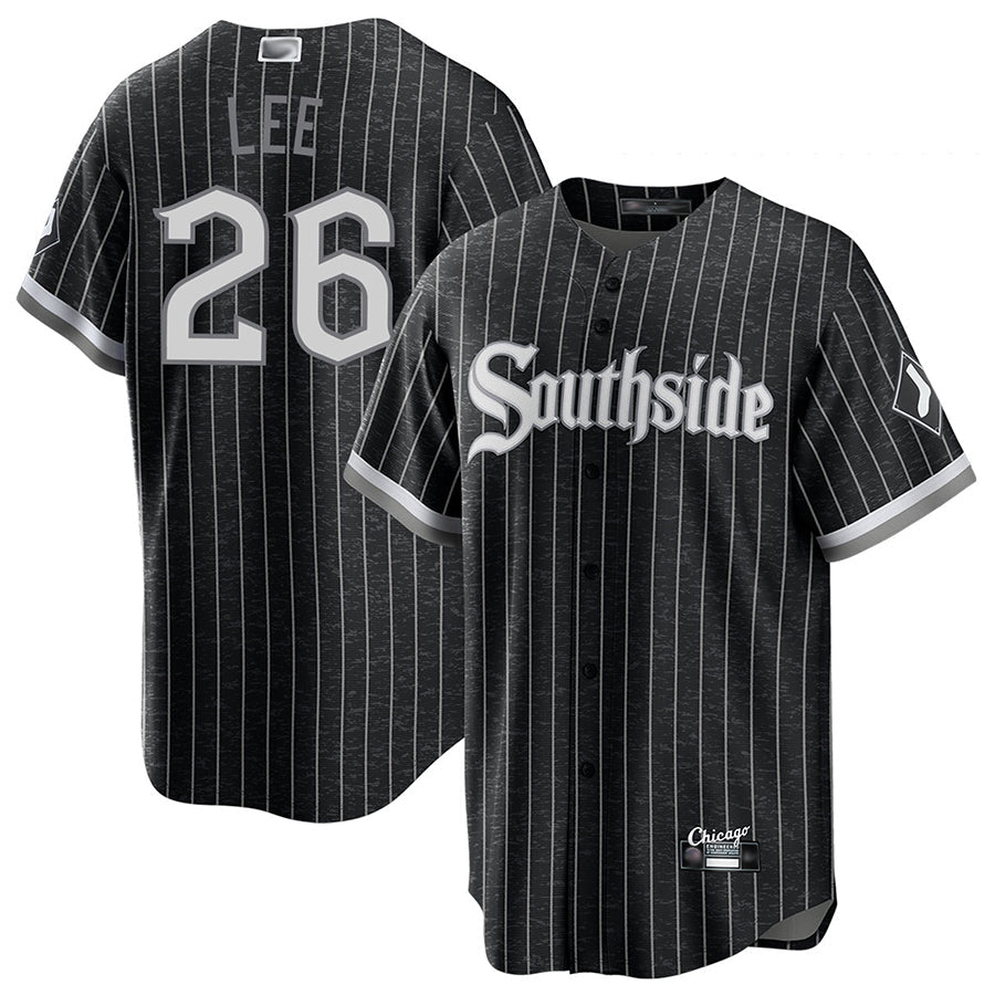 Custom #26 Black City Connect CWS Baseball Shirt Top