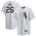 Custom #26 White CWS Baseball Shirt Top