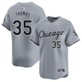 Custom #35 Gray CWS Baseball Shirt Top