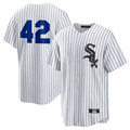 Custom #42 White 2025 Jackie Robinson Day CWS Baseball Shirt Top