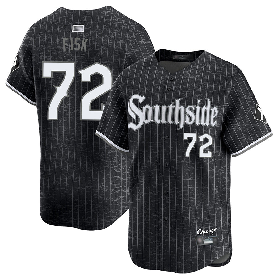 Custom #72 Black City Connect CWS Baseball Shirt Top