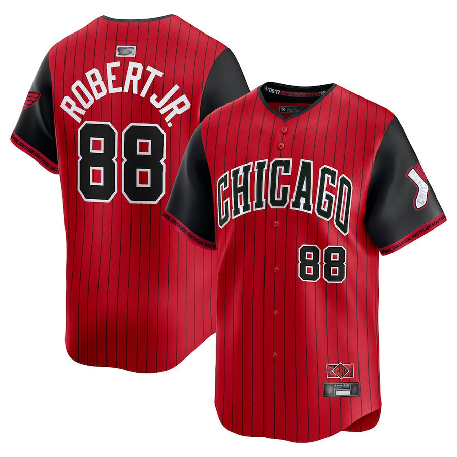 Custom #88 Red City Connect CWS Baseball Shirt Top