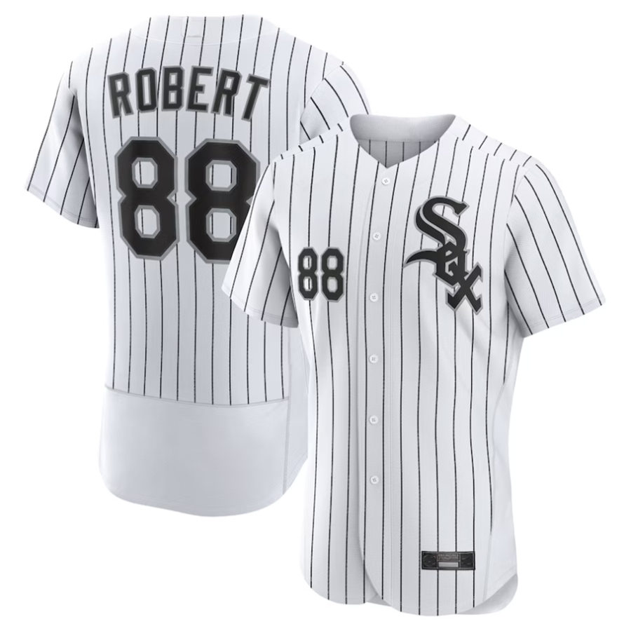 Custom #88 White CWS Baseball Shirt Top