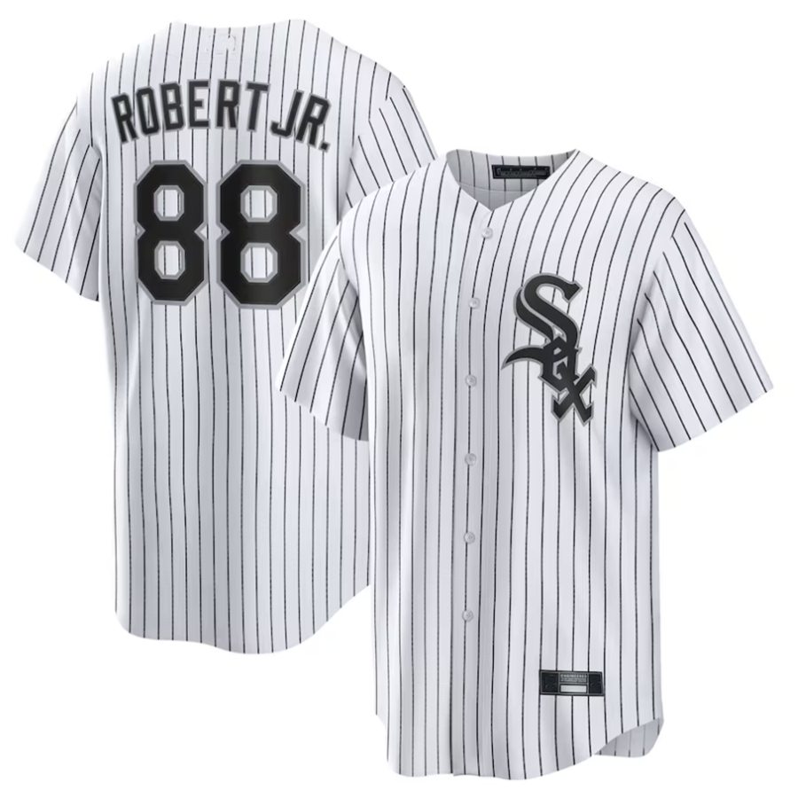 Custom #88 White CWS Baseball Shirt Top