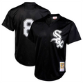 Custom #8 Black CWS Baseball Shirt Top