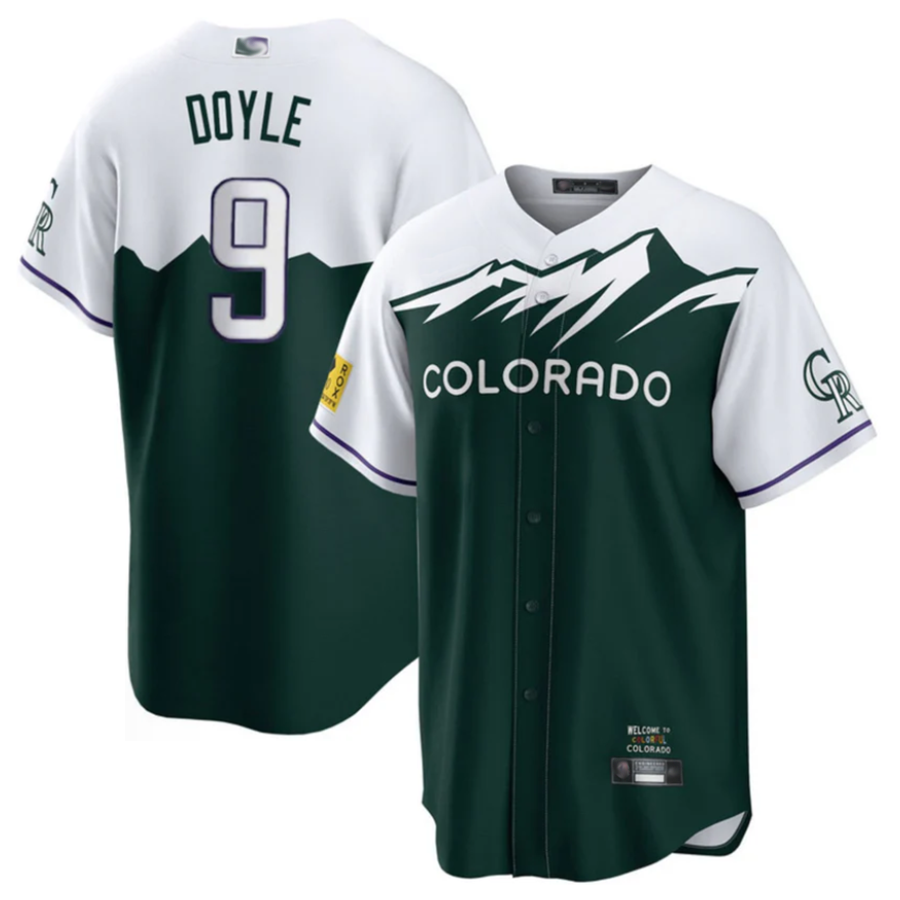 Custom #9 COL Baseball Shirt Top
